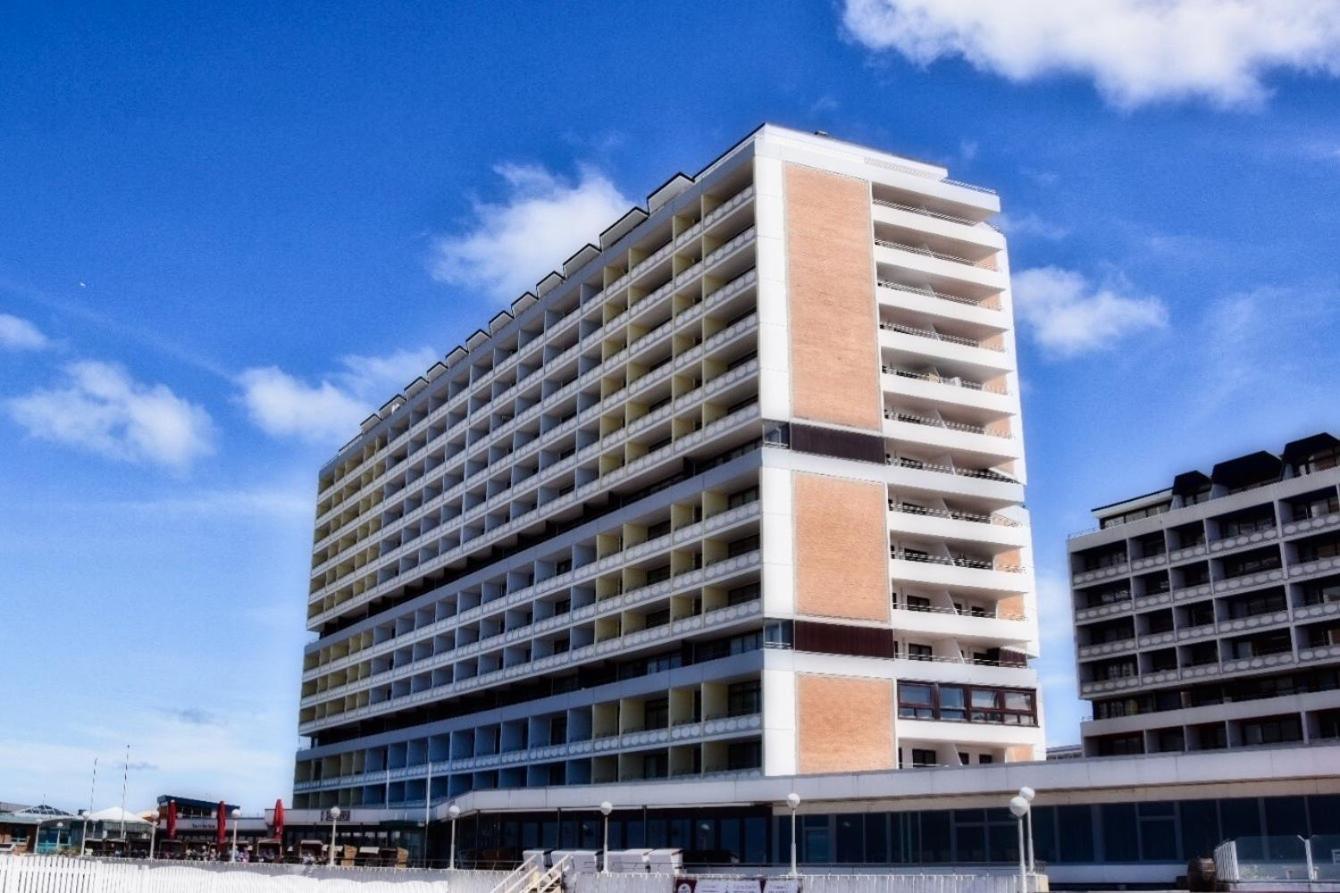 Haus Metropol App 108 Mit Meerblick Und Cityblick 3 Balkone 베스터란트 외부 사진