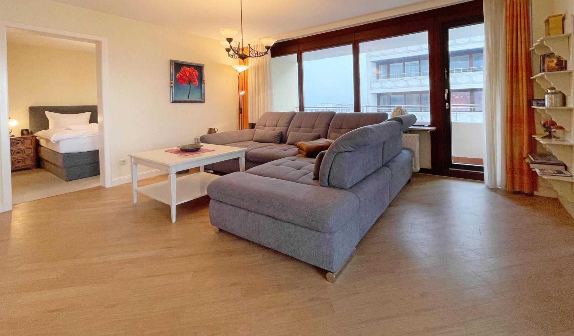 Haus Metropol App 108 Mit Meerblick Und Cityblick 3 Balkone 베스터란트 외부 사진